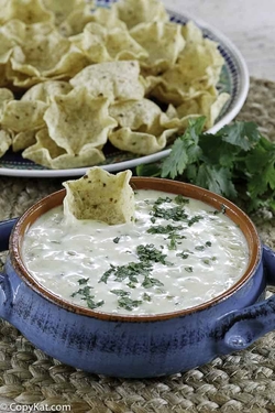 Appetizer - How to heat up pancho's white queso recipes