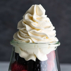 Dessert - Whipped cream with half and half recipe
