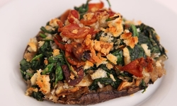 Appetizer - Spinach and Bacon Stuffed Mushrooms recipes