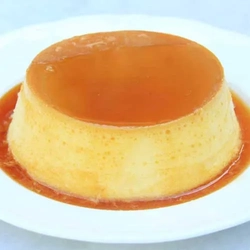 Dessert Flan with condensed milk and whole milk recipes
