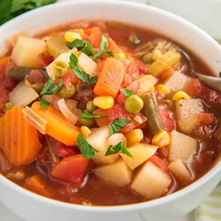 Crock pot vegetable soup with frozen vegetables recipes - Main course