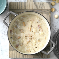 Soup - Old fashioned new england fish chowder recipe